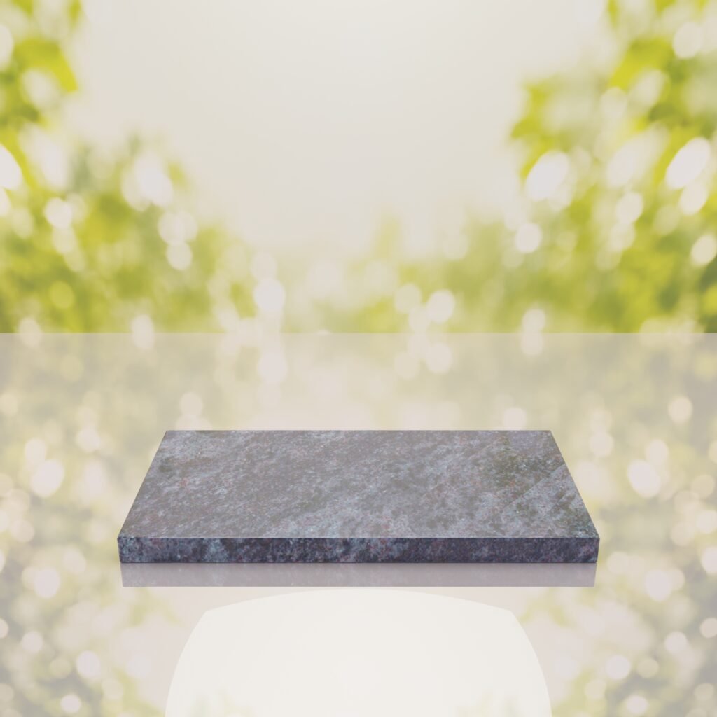 Classic Flat Granite Grave Marker