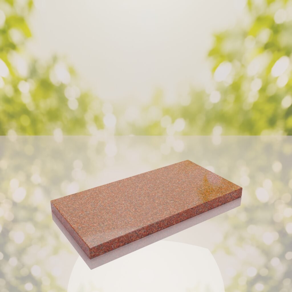 Classic Flat Granite Grave Marker