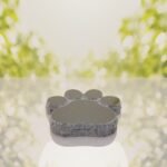 Marcador plano para mascota en forma de huella