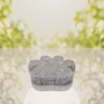 Marcador plano para mascota en forma de huella