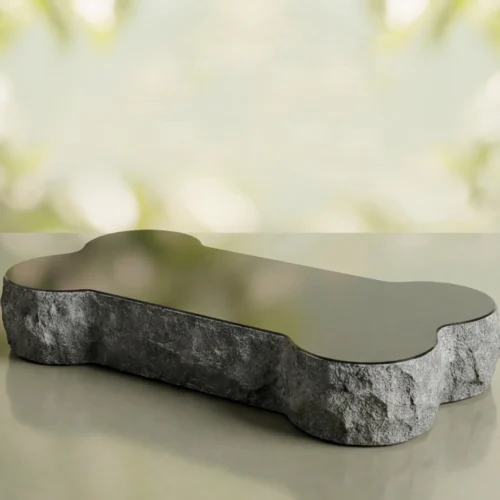 Bone Shape Flat Pet Headstone Marker