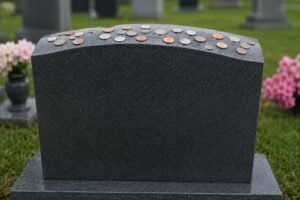Why Do People Put Coins On Headstones