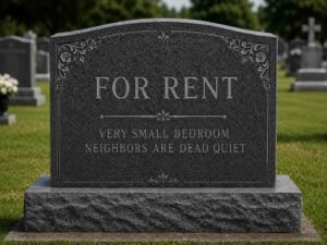 Custom Funny Headstones & Humorous Memorial Markers