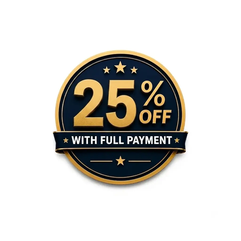 25%