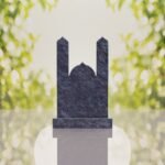 Islamic Minaret Companion Granite Headstone
