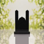 Islamic Minaret Companion Granite Headstone