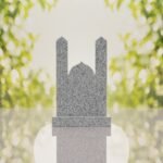 Islamic Minaret Companion Granite Headstone