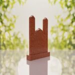 Islamic Minaret Companion Granite Headstone
