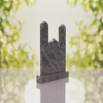 Islamic Minaret Companion Granite Headstone