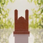 Islamic Minaret Companion Granite Headstone