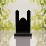 Islamic Minaret Companion Granite Headstone