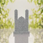 Islamic Minaret Companion Granite Headstone