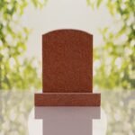 Round Top Upright Headstone