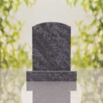 Round Top Upright Headstone
