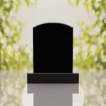 Round Top Upright Headstone