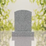 Round Top Upright Headstone