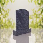 Round Top Upright Headstone