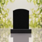 Round Top Upright Headstone