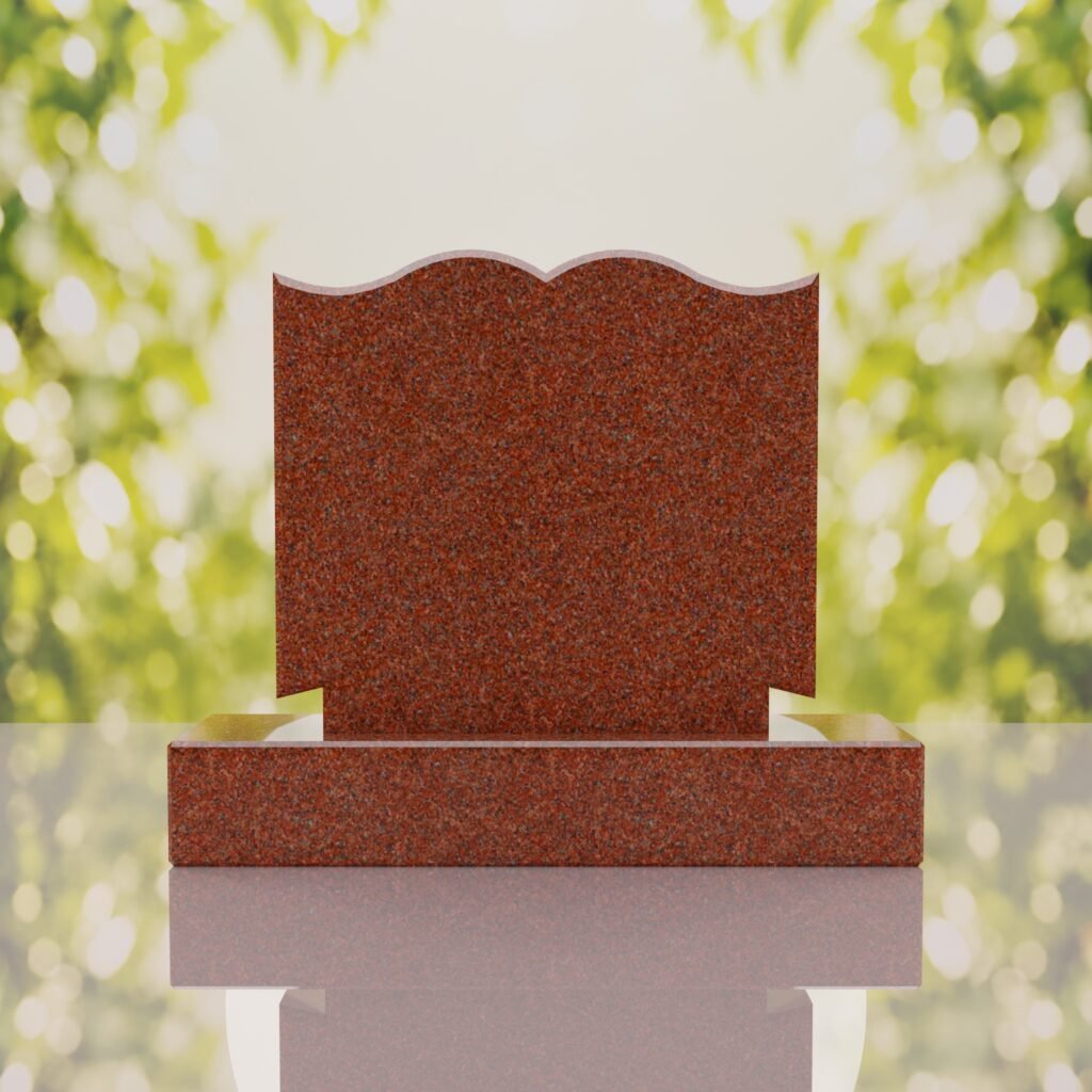 Companion Open Book Shape Granite Headstone