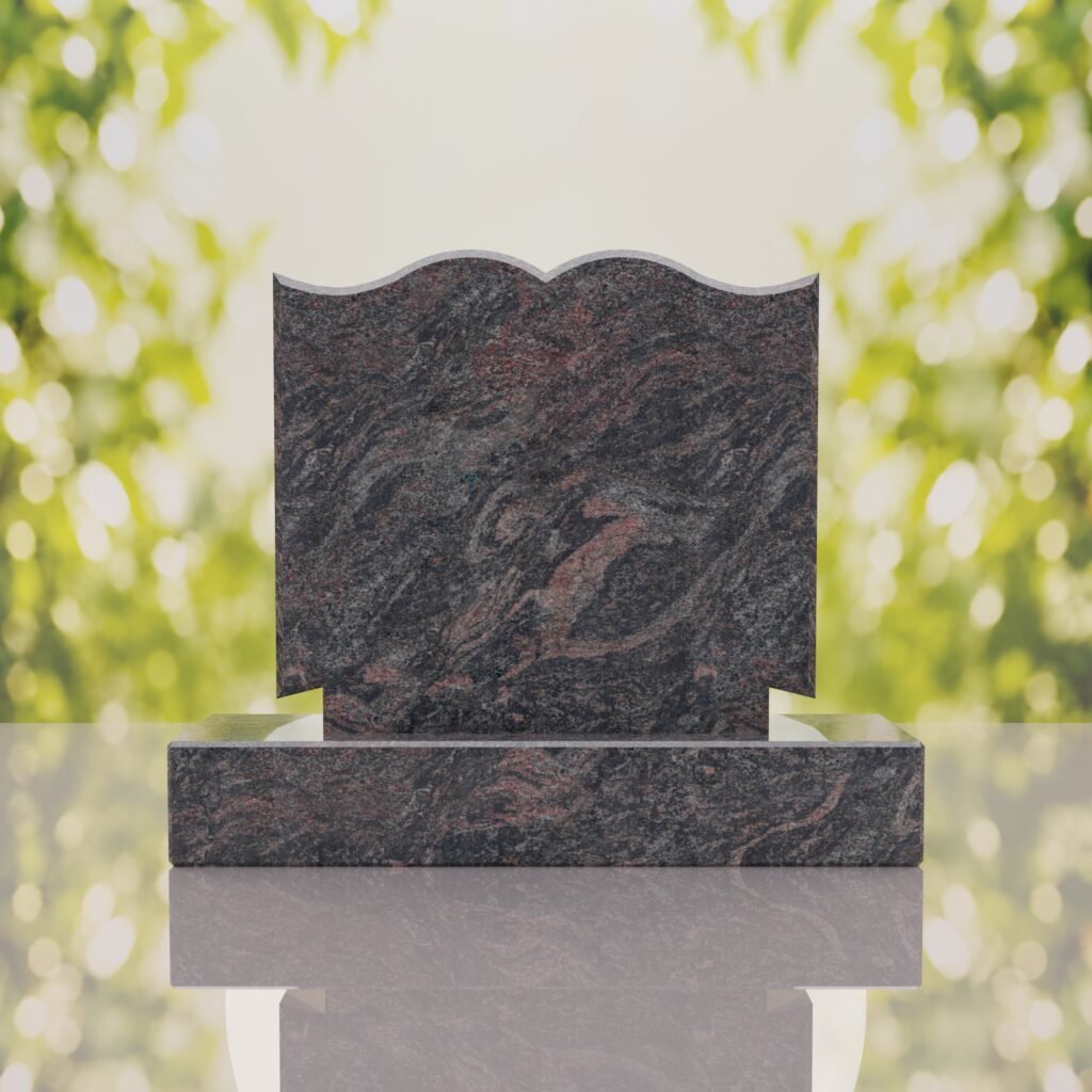 Companion Open Book Shape Granite Headstone