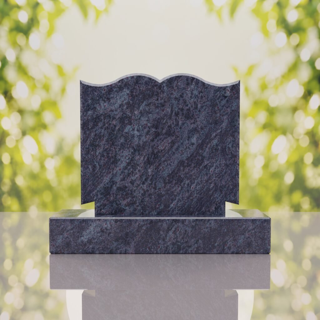Companion Open Book Shape Granite Headstone