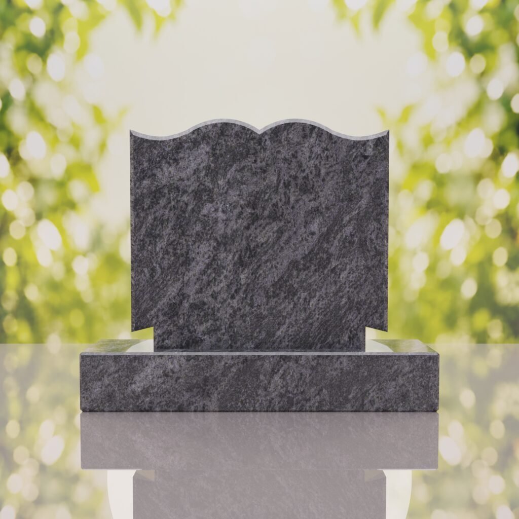 Companion Open Book Shape Granite Headstone