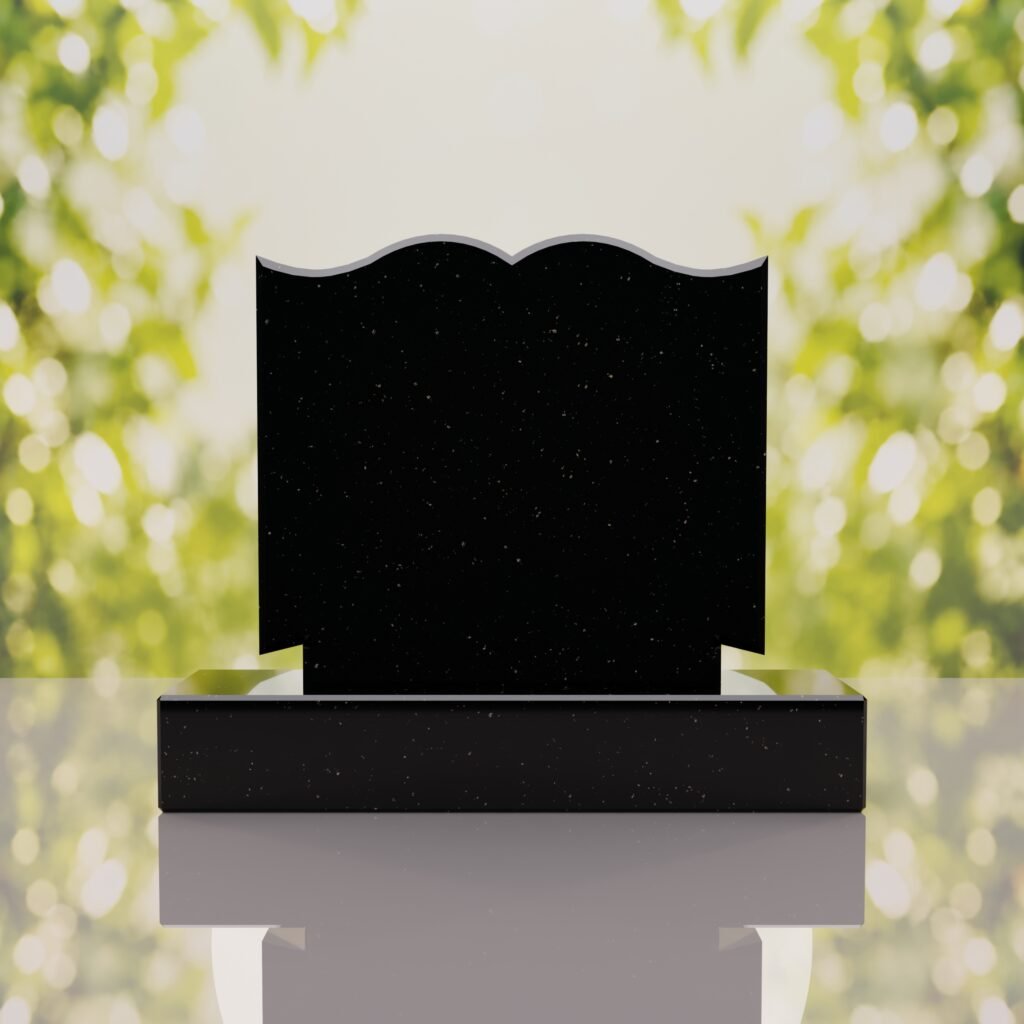 Companion Open Book Shape Granite Headstone