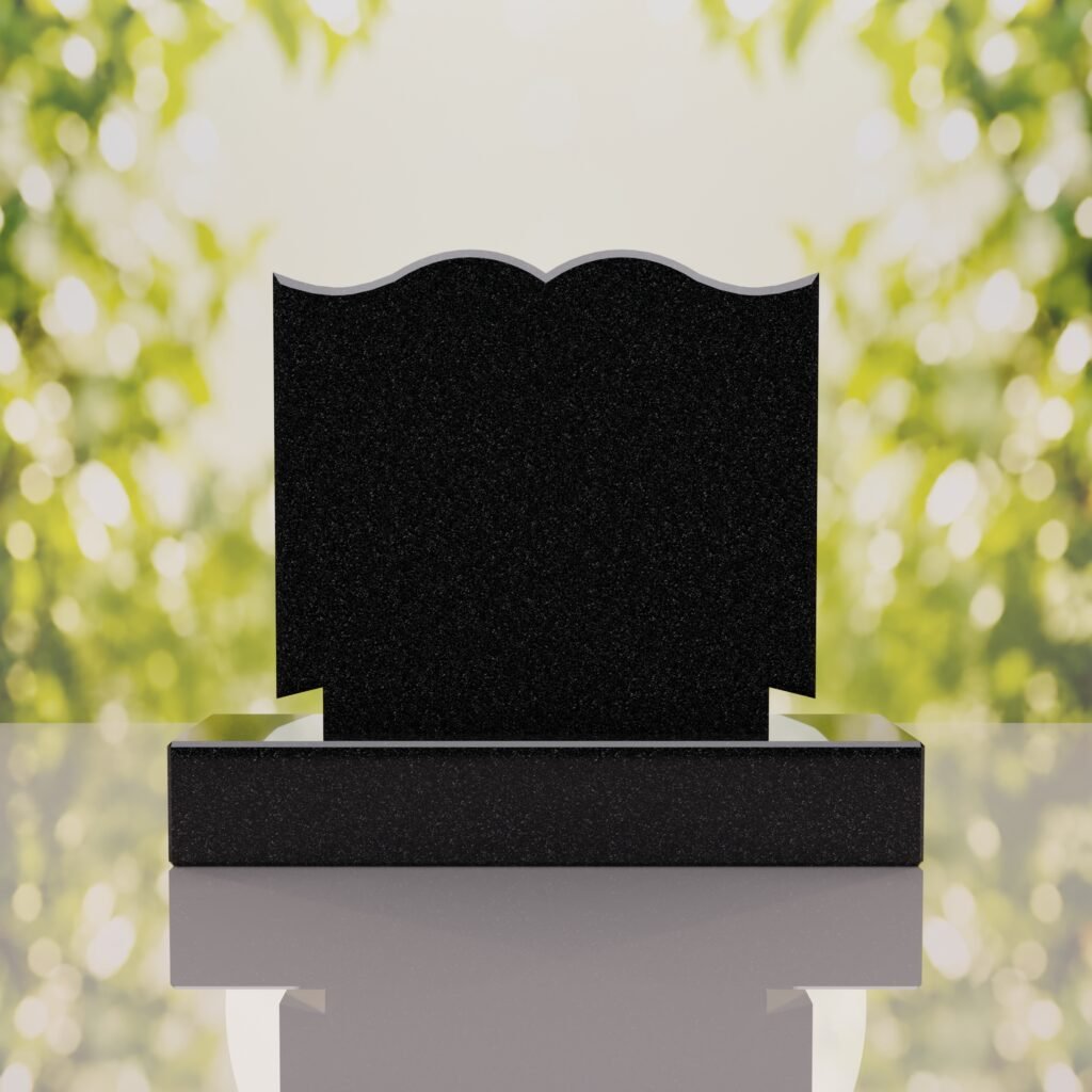 Companion Open Book Shape Granite Headstone