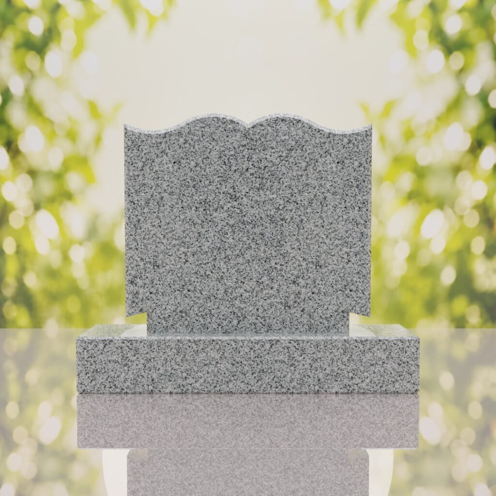 Companion Open Book Shape Granite Headstone