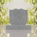 Companion Open Book Shape Granite Headstone