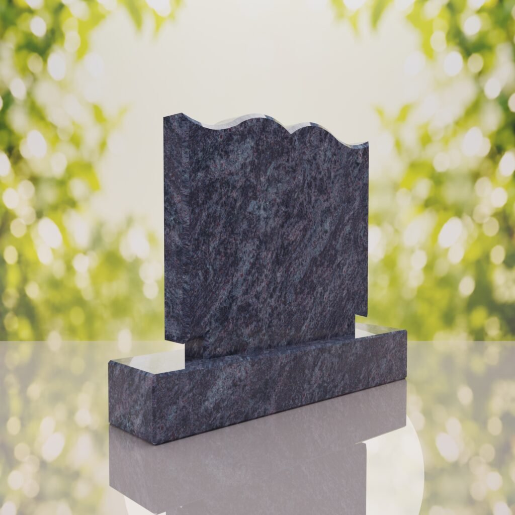 Companion Open Book Shape Granite Headstone