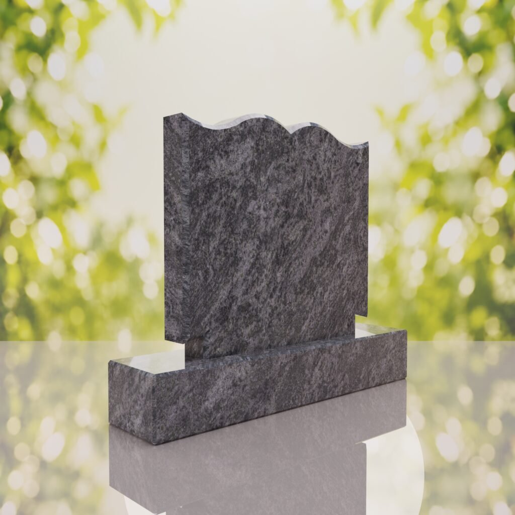 Companion Open Book Shape Granite Headstone
