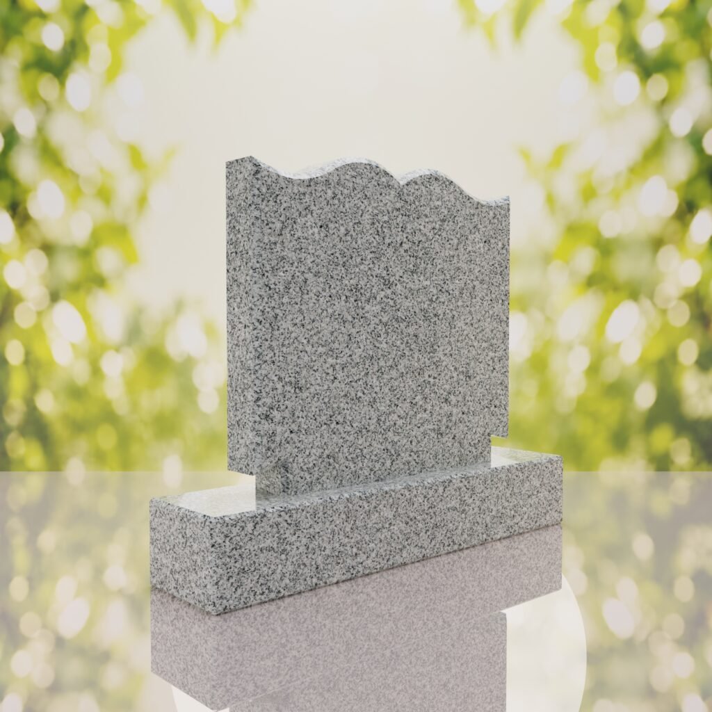 Companion Open Book Shape Granite Headstone