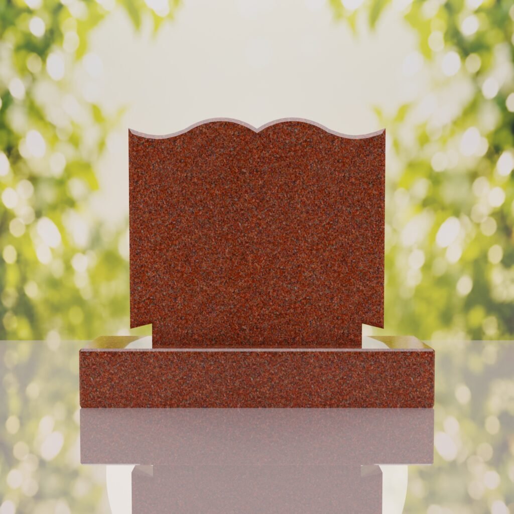 Companion Open Book Shape Granite Headstone