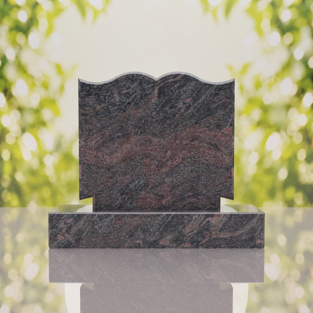Companion Open Book Shape Granite Headstone