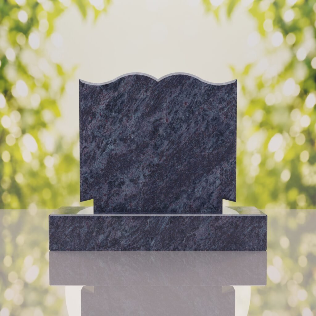 Companion Open Book Shape Granite Headstone