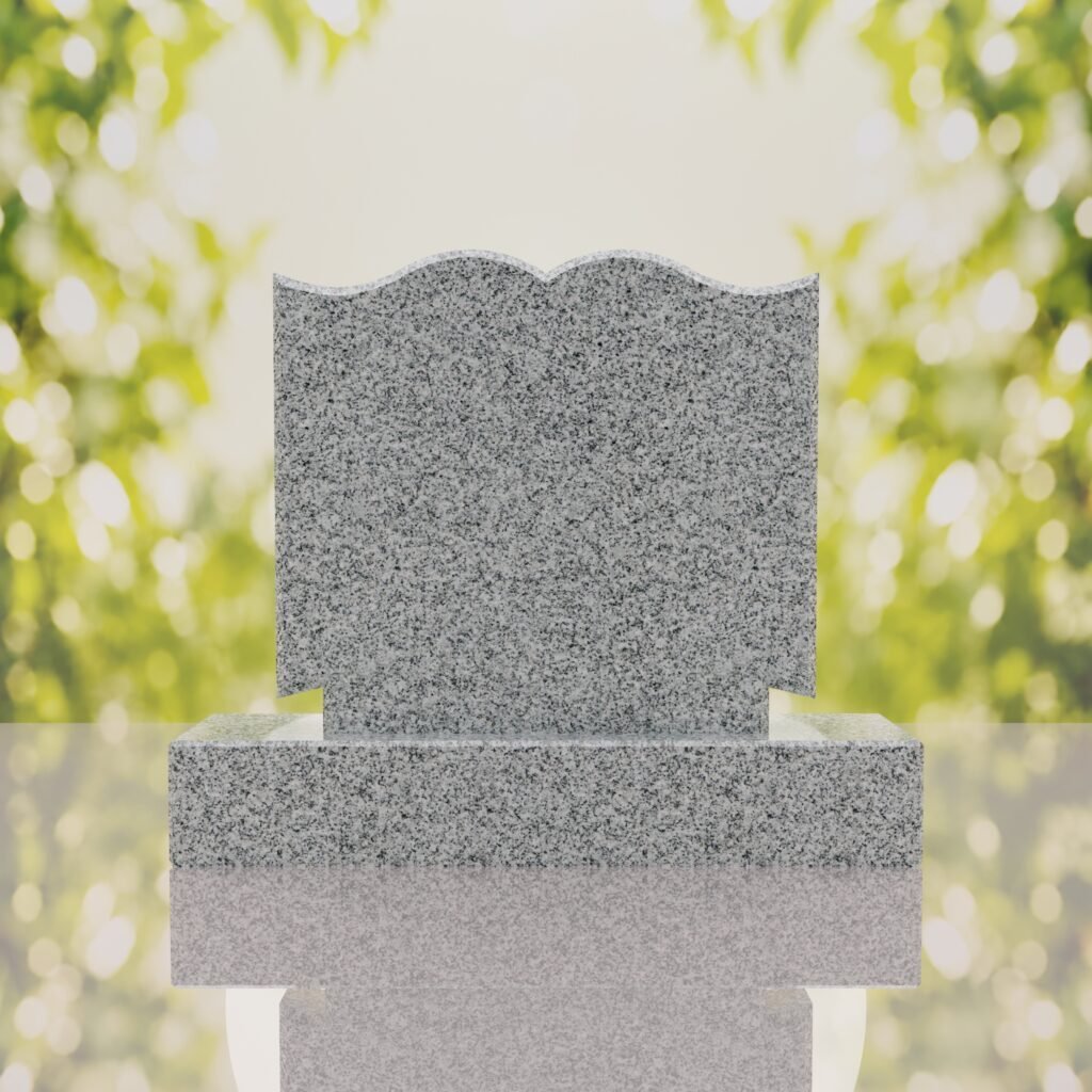Companion Open Book Shape Granite Headstone