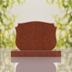 Companion Shield Shape Granite Headstone