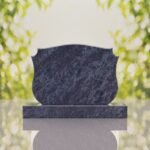Companion Shield Shape Granite Headstone
