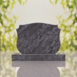 Companion Shield Shape Granite Headstone