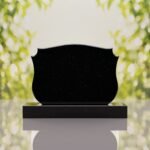 Companion Shield Shape Granite Headstone