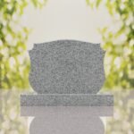 Companion Shield Shape Granite Headstone