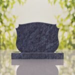 Companion Shield Shape Granite Headstone