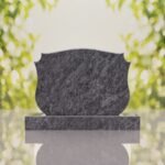 Companion Shield Shape Granite Headstone
