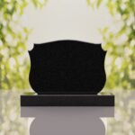 Companion Shield Shape Granite Headstone