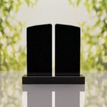 Companion Rounded Top Granite Headstone