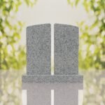Companion Rounded Top Granite Headstone