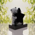 Teddy Bear & Star Shape Children’s Granite Headstone