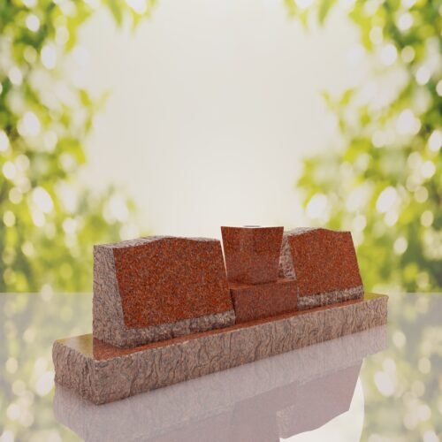 Slant Companion Headstone