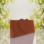 Heart Slant Headstone
